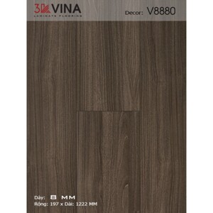 Sàn gỗ công nghiệp 3K Vina V8880