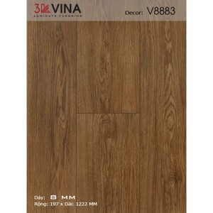 Sàn gỗ công nghiệp 3K Vina V8883