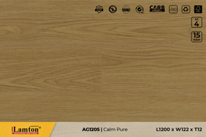 Sàn gỗ công nghiệp cao cấp 12ly Lamton AG1205