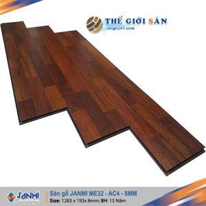 Sàn gỗ công nghiệp Janmi ME32