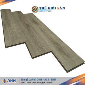 Sàn gỗ công nghiệp Janmi O116