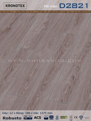 Sàn gỗ công nghiệp Kronotex D2821