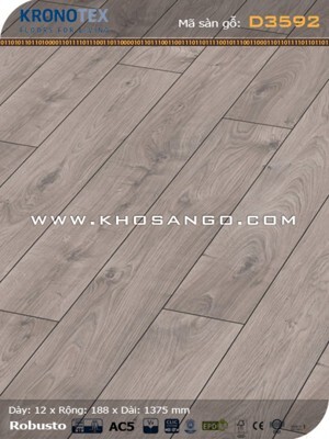 Sàn gỗ công nghiệp Kronotex D3592