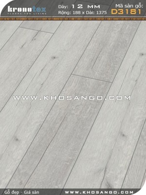 Sàn gỗ công nghiệp Kronotex D3181