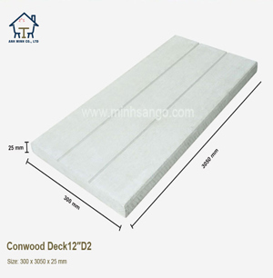 Sàn gỗ Conwood Deck 12"D2