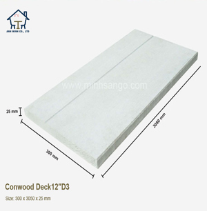 Sàn gỗ Conwood Deck 12"D3