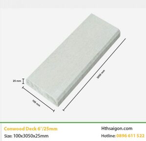 Sàn gỗ Conwood Deck 6”/25mm