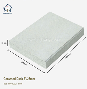 Sàn gỗ Conwood Deck 8″/25mm