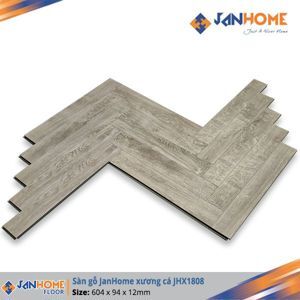 Sàn gỗ Janhome xương cá JHX1808