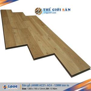 Sàn gỗ Janmi AC21 - 12mm