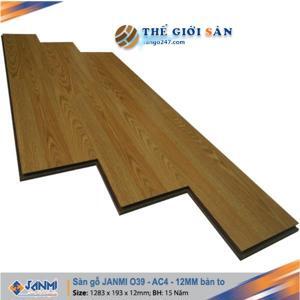 Sàn gỗ Janmi O39 - 12mm