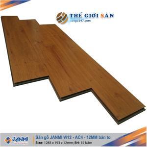 Sàn gỗ Janmi W12