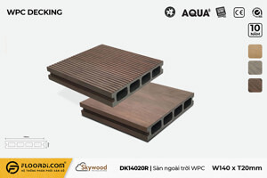 Sàn gỗ ngoài trời WPC Skywood Rosewood DK14020R