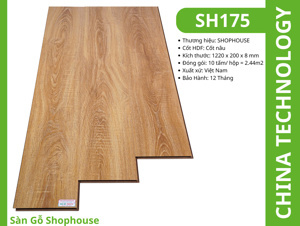 Sàn gỗ ShopHouse SH175