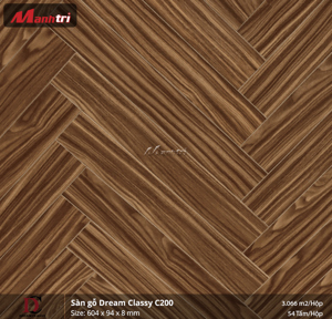 Sàn gỗ xương cá Dream Classy C200