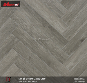 Sàn gỗ xương cá Dream Classy C180