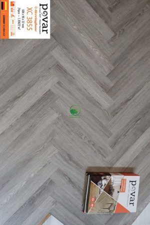 Sàn gỗ xương cá Povar 12mm XC3855