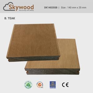 Sàn ngoài trời WPC Skywood B.Teak Solid DK14025SB