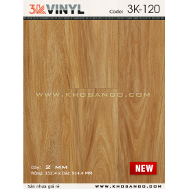 Sàn nhựa 3K Vinyl K120