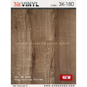 Sàn nhựa 3K Vinyl K180