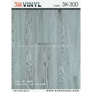 Sàn nhựa 3K Vinyl K300