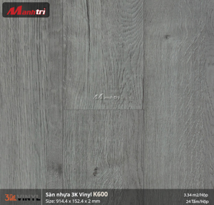 Sàn nhựa 3K Vinyl K600