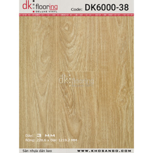 Sàn nhựa dán keo DK6000-38