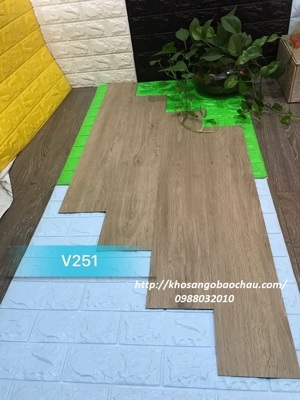 Sàn nhựa dán keo Glotex V251