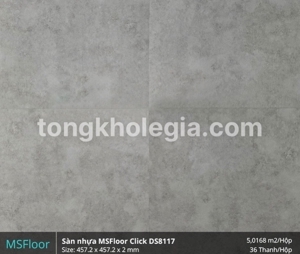 Sàn nhựa dán keo MSFloor DS8117