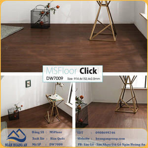 Sàn nhựa dán keo MSFloor DW7009