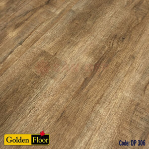 Sàn nhựa dán keo vân gỗ Golden DP306 3mm