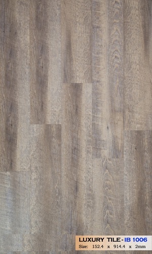 Sàn nhựa dán keo vân gỗ IBT Floor IB1006