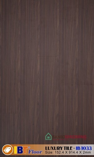 Sàn nhựa dán keo vân gỗ IBT Floor IB 1033