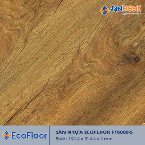 Sàn nhựa giả gỗ Ecofloor FY6009