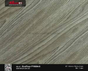 Sàn nhựa giả gỗ Ecofloor FY6004