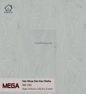 Sàn nhựa giả gỗ Mega 384