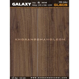 Sàn nhựa hèm khoá Galaxy GL605 6mm