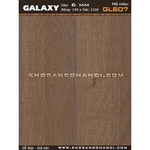 Sàn nhựa hèm khoá Galaxy GL607 6mm