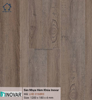 Sàn nhựa hèm khóa Inovar LHD3168