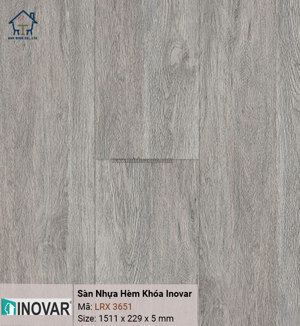 Sàn nhựa hèm khóa Inovar LRX3651