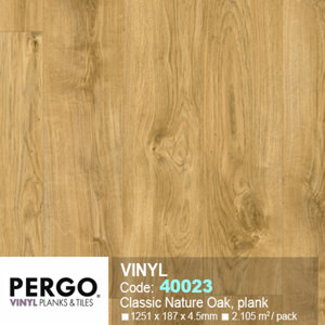 Sàn nhựa hèm khoá Pergo 40023 4.5mm