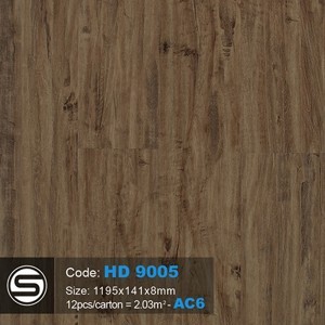 Sàn nhựa hèm khoá SmartWood HD9005 8mm