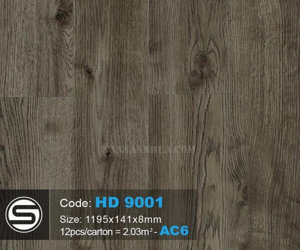 Sàn nhựa hèm khoá SmartWood HD9001 8mm