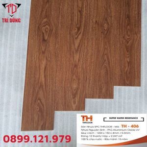 Sàn nhựa hèm khóa THFloor TH406