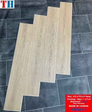 Sàn nhựa hèm khóa vân gỗ Decor HS8011