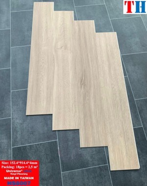 Sàn nhựa hèm khóa vân gỗ Decor HS8007