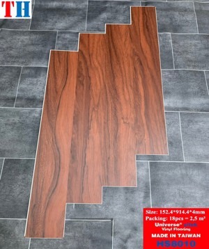 Sàn nhựa hèm khóa vân gỗ Decor HS8010