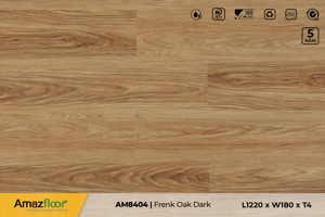 Sàn nhựa khóa hèm 4ly AmazFloor AM8404