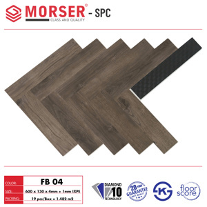 Sàn nhựa lót xương cá Morser SPC FB04