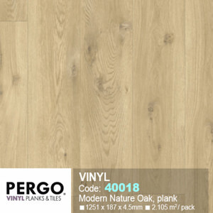 Sàn nhựa Pergo Vinyl 40018